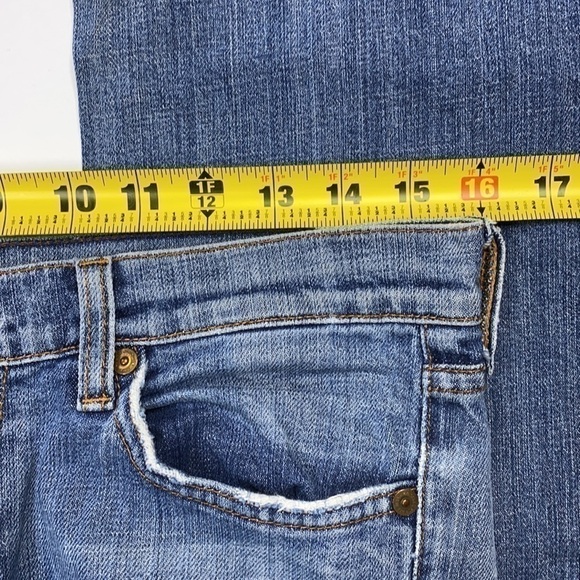 7 For All Mankind Bootcut Jeans Size 28 - Picture 8 of 13